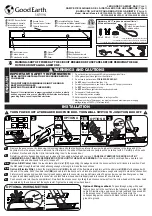 Good Earth Lighting UC1304-WH1-12LFW-G Quick Start Manual preview