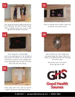 Preview for 3 page of Good Health Saunas GS3-E Installation Manual