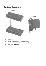 Preview for 6 page of Good Way Z-Gate FG2200 User Manual