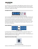 Preview for 1 page of Good Will Instrument GPT-9600 series User Manual