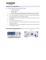 Preview for 3 page of Good Will Instrument GPT-9600 series User Manual