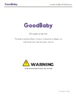 Предварительный просмотр 19 страницы Goodbaby SM35PTZ User Manual