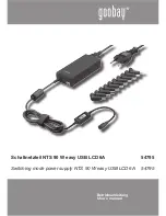 goodbay NTS 90 W easy USB LCD 6A User Manual предпросмотр