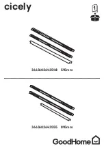 Предварительный просмотр 1 страницы GoodHome cicely 3663602643548 Installation Instructions Manual