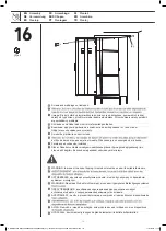 Предварительный просмотр 18 страницы GoodHome saranda 3663602527114 Assembly Instructions Manual