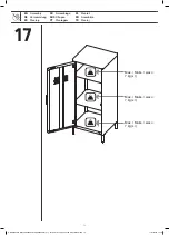 Предварительный просмотр 19 страницы GoodHome saranda 3663602527114 Assembly Instructions Manual