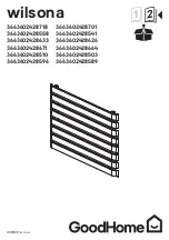 Preview for 1 page of GoodHome wilsona 3663602428503 Manual