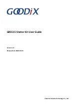 Goodix GR5515 User Manual предпросмотр