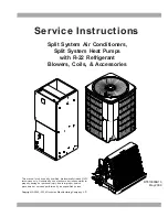 Goodman ACNF****16AA Service Instructions Manual предпросмотр