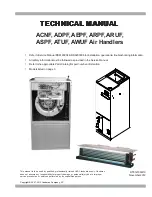 Goodman ACNF Technical Manual preview