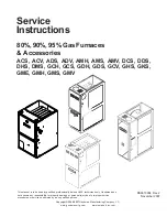 Goodman ACS series Service Instructions Manual предпросмотр