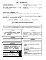 Предварительный просмотр 2 страницы Goodman Amana AMEC96 Service Instructions Manual