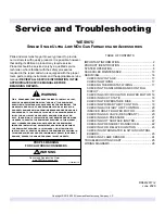 Preview for 1 page of Goodman AMES960403BU AA Service And Troubleshooting