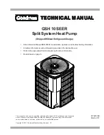 Предварительный просмотр 72 страницы Goodman ASH Series Service Instructions Manual