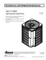 Предварительный просмотр 158 страницы Goodman ASH Series Service Instructions Manual