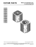 Предварительный просмотр 1 страницы Goodman ASX140181BA Repair Parts