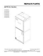 Goodman AVPTC Series Repair Parts preview