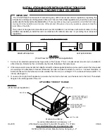 Preview for 5 page of Goodman CH SERIES Installation Instructions Manual