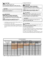 Предварительный просмотр 7 страницы Goodman CONDENSING UNIT Installation & Service Reference