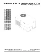 Preview for 1 page of Goodman CPC036XXX3BXJXBA Repair Parts