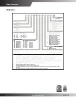 Предварительный просмотр 2 страницы Goodman CPG0360451D***B Series Specifications