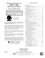 Preview for 1 page of Goodman *CSS920402BN Installation Instructions Manual