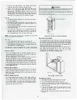 Предварительный просмотр 11 страницы Goodman GPG10 Installation & Operating Instructions Manual