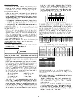 Предварительный просмотр 14 страницы Goodman GPG13 Installation & Operating Instructions Manual