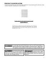 Предварительный просмотр 3 страницы Goodman GPH 14 SEER R-410A Technical Manual