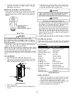 Предварительный просмотр 20 страницы Goodman Maytag Amana A/GPG14 M Series Installation & Operating Instructions Manual