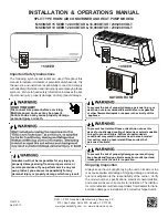 Goodman MSC 15 Series Installation & Operation Manual предпросмотр