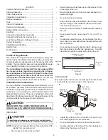 Предварительный просмотр 2 страницы Goodman MSC 15 Series Installation & Operation Manual