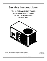 Goodman *PH 15 Service Instructions Manual предпросмотр