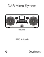 Preview for 1 page of Goodmans 335105 User Manual