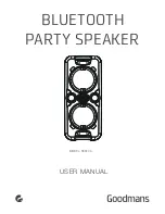 Goodmans 336700 User Manual preview