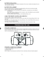 Предварительный просмотр 8 страницы Goodmans 4225MP3 Instruction Manual