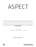 Предварительный просмотр 1 страницы Goodmans ASPECT User Manual