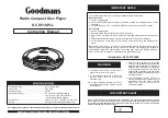 Goodmans GCD518PLL Instruction Manual preview