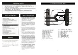 Preview for 2 page of Goodmans GCD620RS Series Instruction Manual