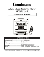 Goodmans gcdr1950r Instruction Manual preview