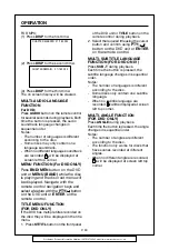 Preview for 30 page of Goodmans GCE 5005DVD Instruction Manual