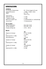 Preview for 32 page of Goodmans GCE 7205USB2 Instruction Manual