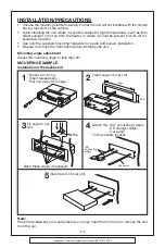 Предварительный просмотр 6 страницы Goodmans GCE 7301 CD Instruction Manual