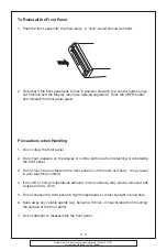 Предварительный просмотр 9 страницы Goodmans GCE 7350 MP3R Instruction Manual