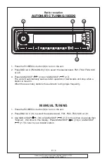 Предварительный просмотр 16 страницы Goodmans GCE 7350 MP3R Instruction Manual