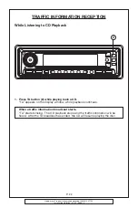 Предварительный просмотр 22 страницы Goodmans GCE 7350 MP3R Instruction Manual