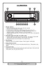 Предварительный просмотр 24 страницы Goodmans GCE 7350 MP3R Instruction Manual