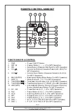 Предварительный просмотр 27 страницы Goodmans GCE 7350 MP3R Instruction Manual