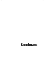 Preview for 21 page of Goodmans GCE7356MP3 Instruction Manual