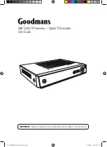 Goodmans GDB1225DTR User Manual preview